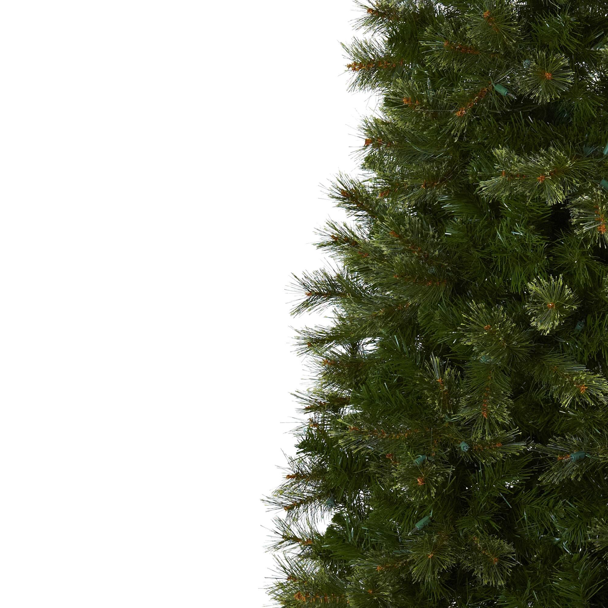 7.5ft. Pre-Lit Cashmere Fir Artificial Christmas Tree, Clear Lights